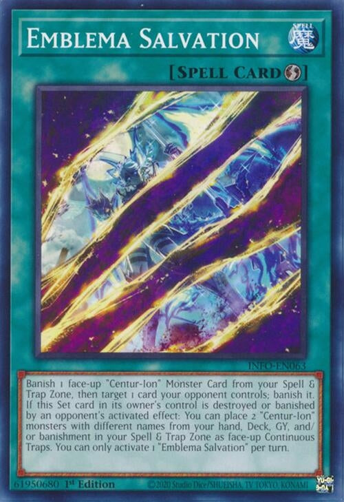 Image for Emblema Salvation (INFO-EN063) (INFO) - YuGiOh
