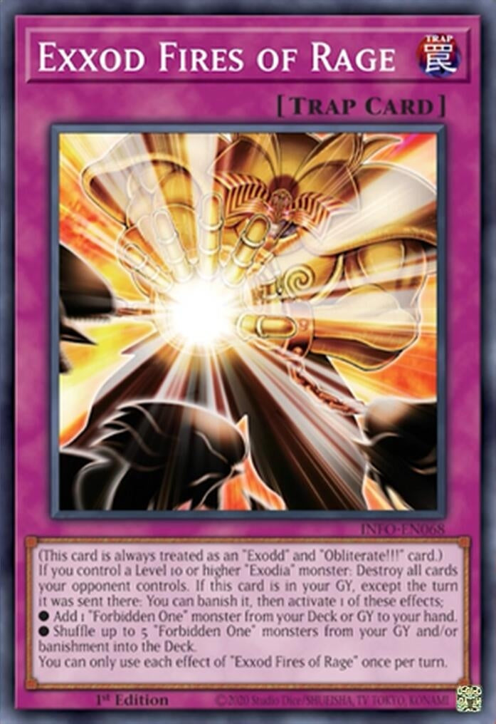 Image for Exxod Fires of Rage (INFO-EN068) (INFO) - YuGiOh