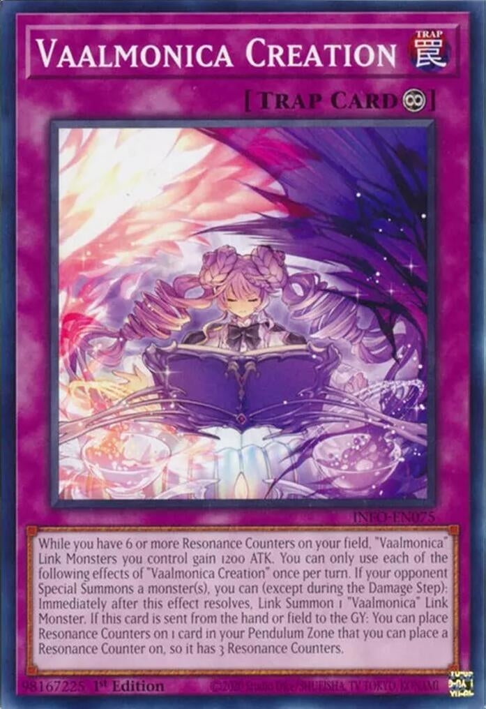 Image for Vaalmonica Creation (INFO-EN075) (INFO) - YuGiOh