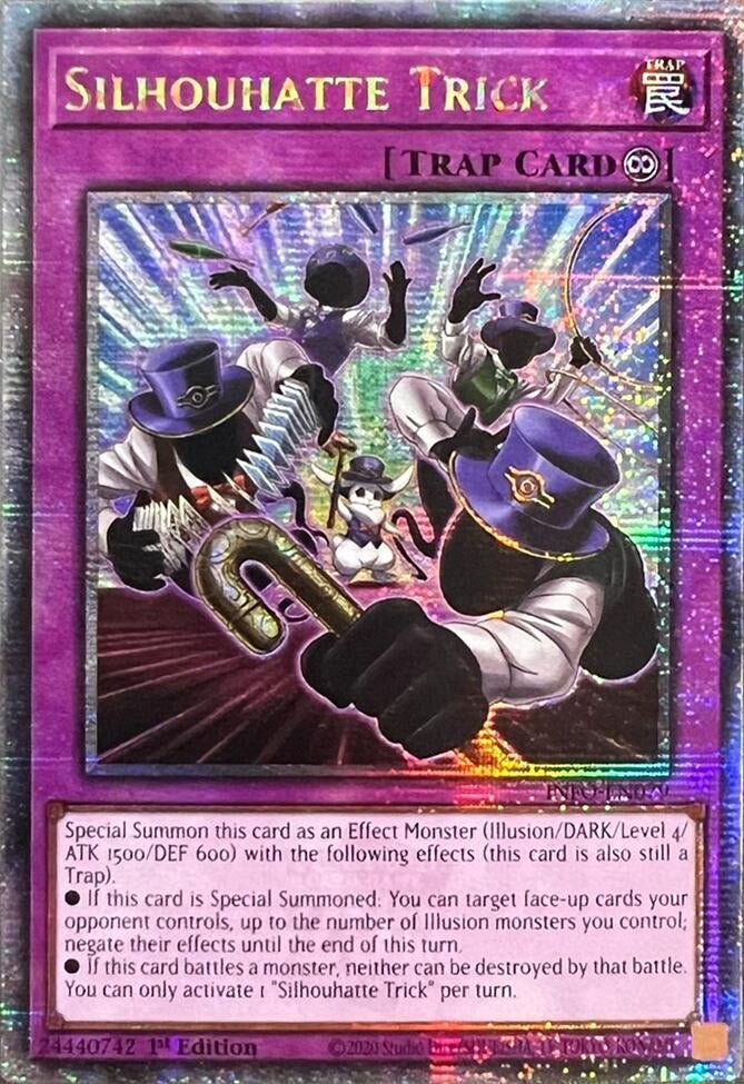 Image for Silhouhatte Trick (Quarter Century Secret Rare) (INFO-EN079) (INFO) - YuGiOh