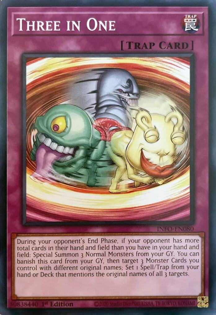 Image for Three in One (INFO-EN080) (INFO) - YuGiOh