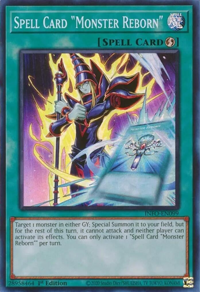 Image for Spell Card "Monster Reborn" (INFO-EN099) (INFO) - YuGiOh
