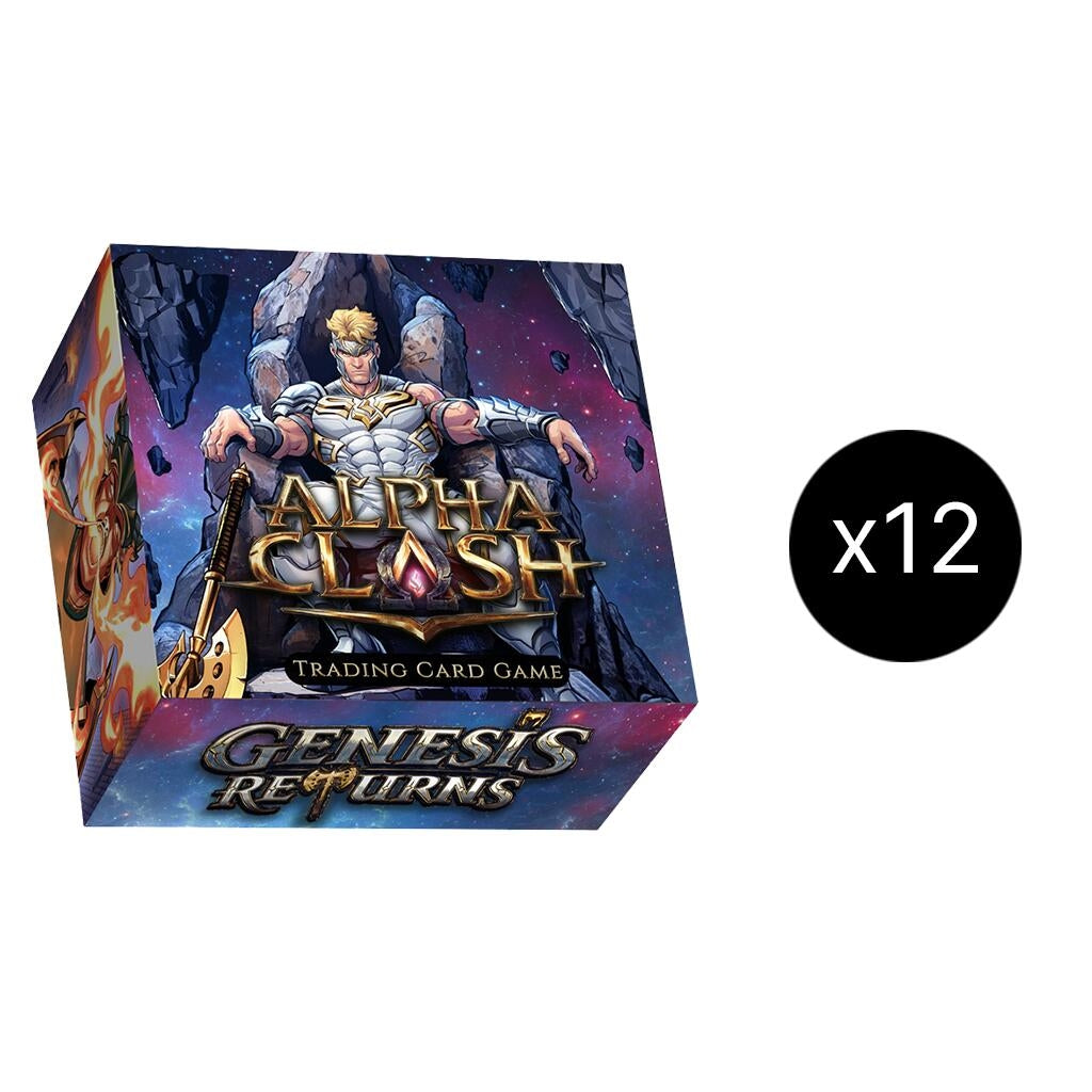 Image for Genesis Returns Booster Box Case - Alpha Clash