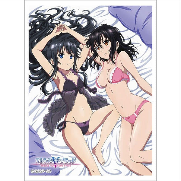Image for Curtain Damashii: Strike the Blood - Yukina Himeragi & Natsuki Minamiyai (65-Sleeves) - Card Sleeves