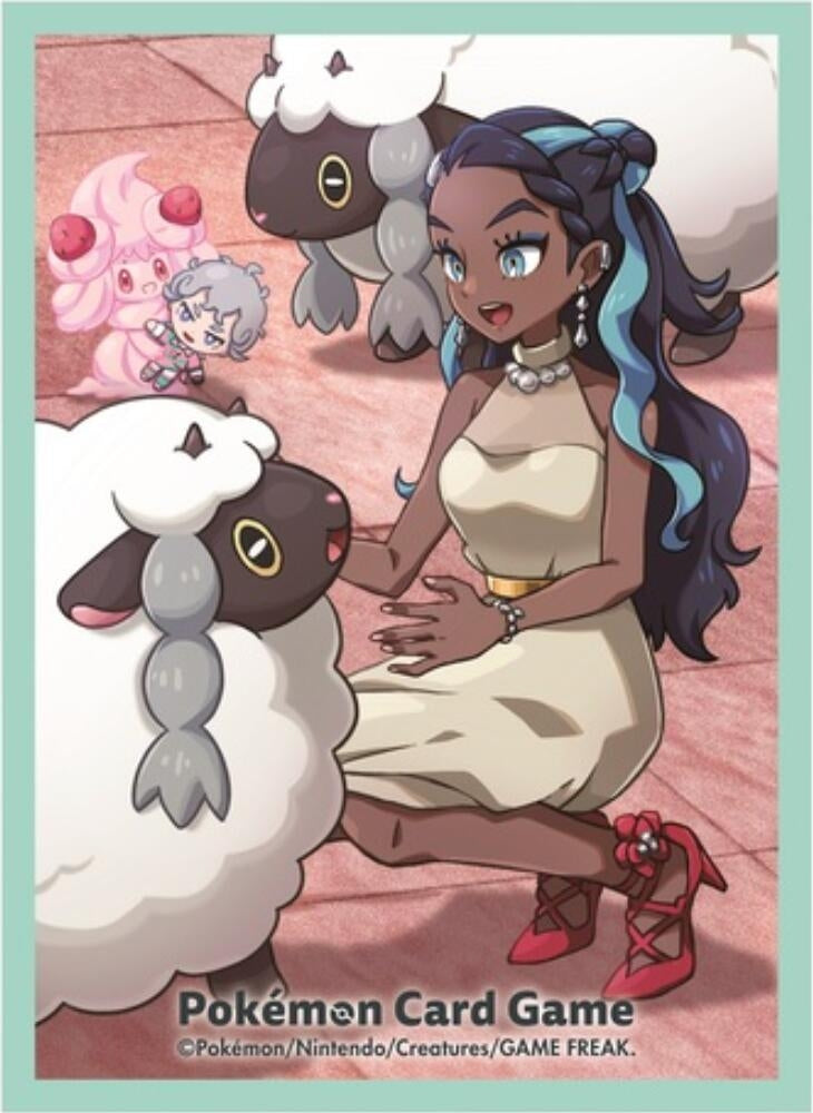 Image for Pokemon TCG: Pokemon Center Japan Exclusive Card Sleeves - Pokemon Trainers Off Shot! Nessa (64-Pack) - Card Sleeves