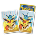 Image for Pokemon TCG: Pokemon Center Japan Exclusive Card Sleeves - Friendly Eeveelutions (64-Pack) - Card Sleeves