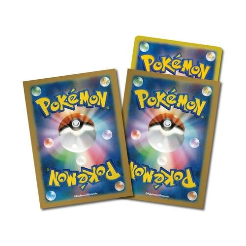 Image for Pokemon TCG: Pokemon Center Japan Exclusive Card Sleeves - Pokeka Design (64-Pack) - Card Sleeves