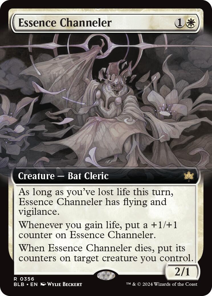 Image for Essence Channeler (Extended Art) (356) (Bloomburrow) - Magic: The Gathering