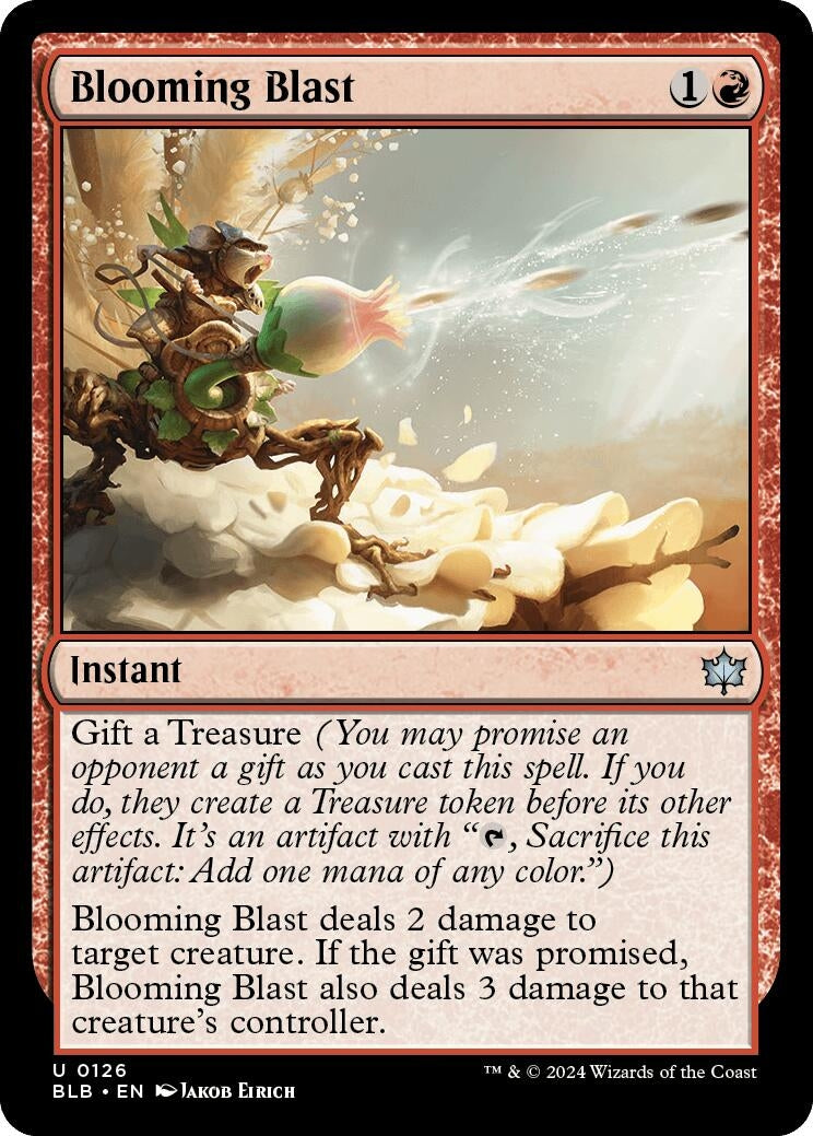 Image for Blooming Blast (126) (Bloomburrow) - Magic: The Gathering