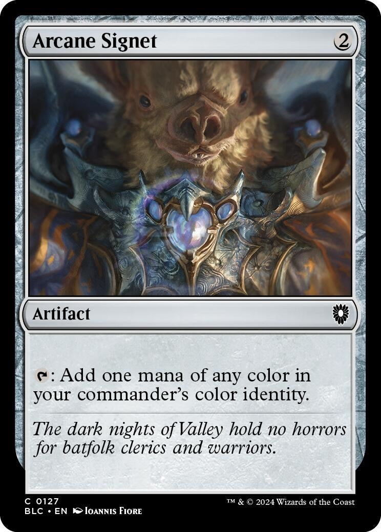 Image for Arcane Signet (127) (Bloomburrow) - Magic: The Gathering