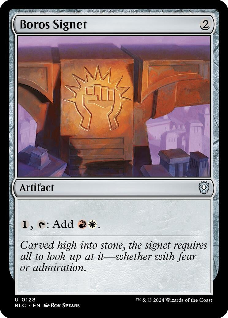 Image for Boros Signet (128) (Bloomburrow) - Magic: The Gathering