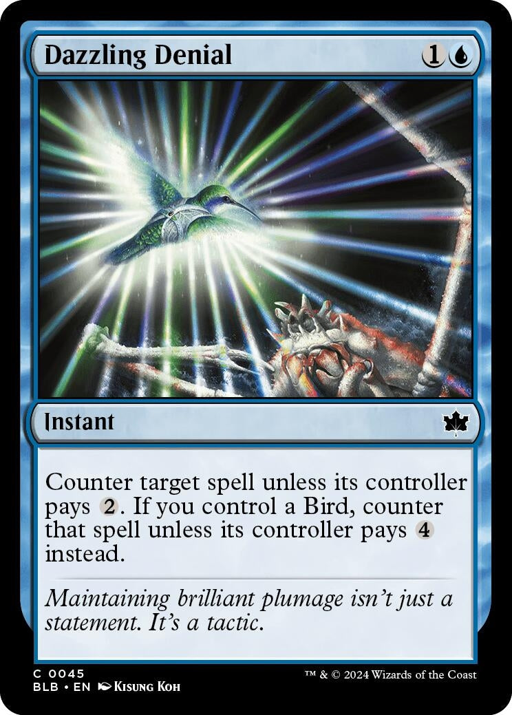 Image for Dazzling Denial (45) (Bloomburrow) - Magic: The Gathering