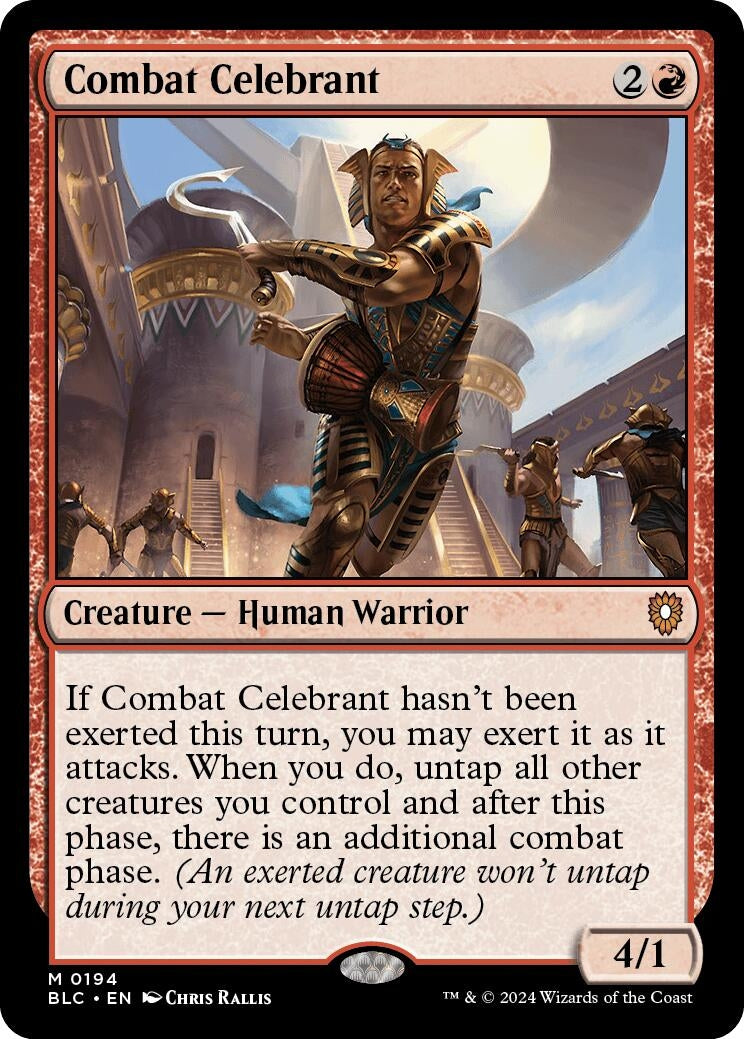 Image for Combat Celebrant (194) (Bloomburrow) - Magic: The Gathering