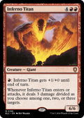 Image for Inferno Titan (198) (Bloomburrow) - Magic: The Gathering