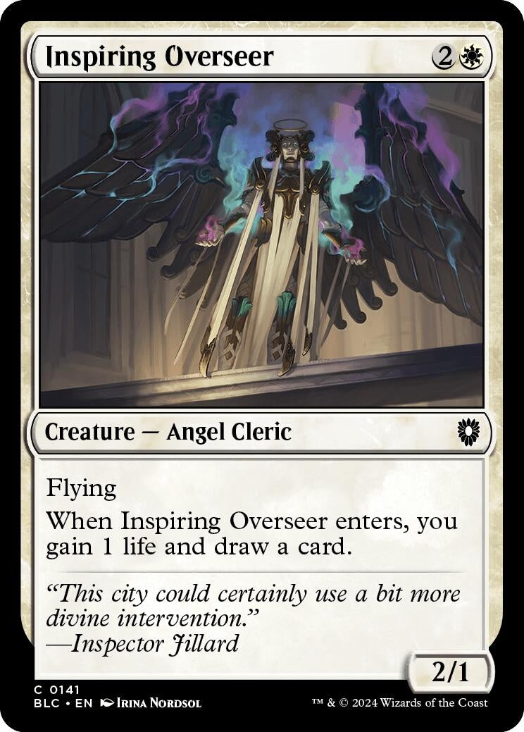 Image for Inspiring Overseer (141) (Bloomburrow) - Magic: The Gathering