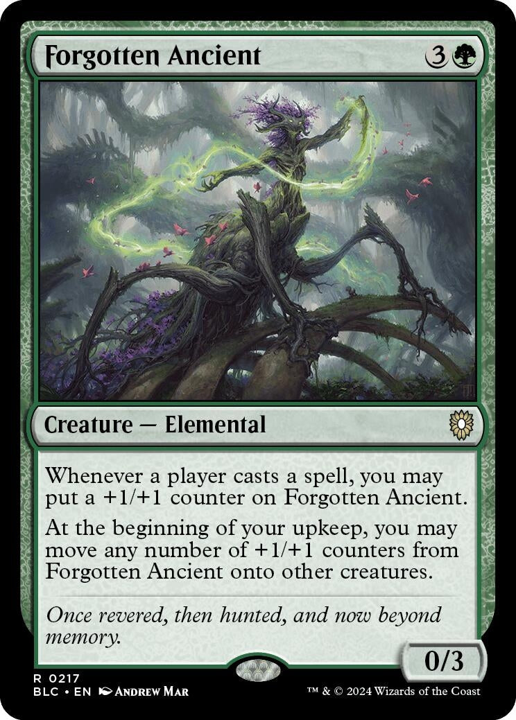 Image for Forgotten Ancient (217) (Bloomburrow) - Magic: The Gathering