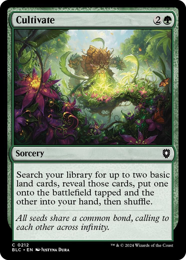 Image for Cultivate (212) (Bloomburrow) - Magic: The Gathering