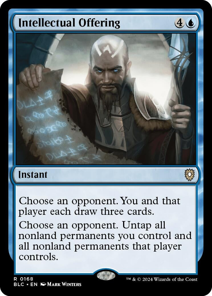Image for Intellectual Offering (168) (Bloomburrow) - Magic: The Gathering