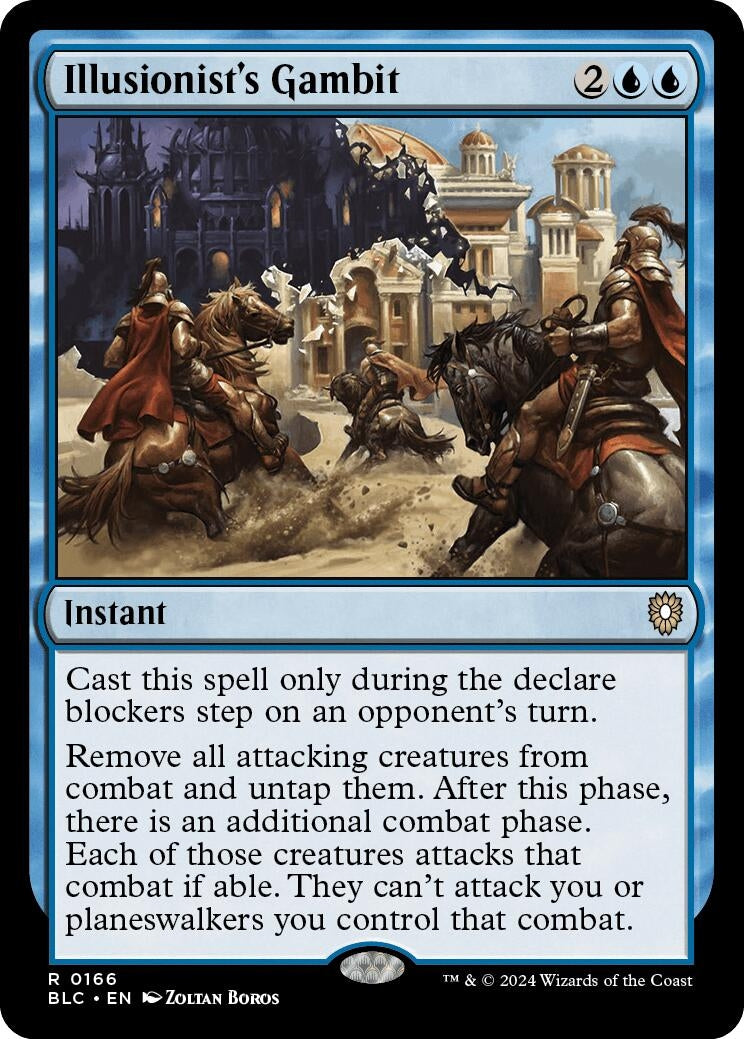 Image for Illusionist's Gambit (166) (Bloomburrow) - Magic: The Gathering