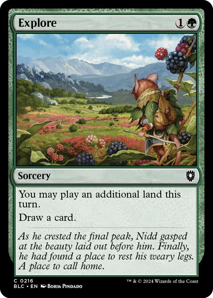 Image for Explore (216) (Bloomburrow) - Magic: The Gathering