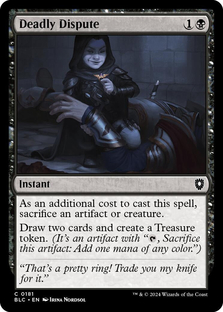 Image for Deadly Dispute (181) (Bloomburrow) - Magic: The Gathering
