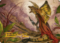 Image for Hired Claw Art Card (Gold-Stamped Signature) (39) (Bloomburrow) - Magic: The Gathering