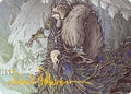 Image for Camellia, the Seedmiser Art Card (Gold-Stamped Signature) (47) (Bloomburrow) - Magic: The Gathering