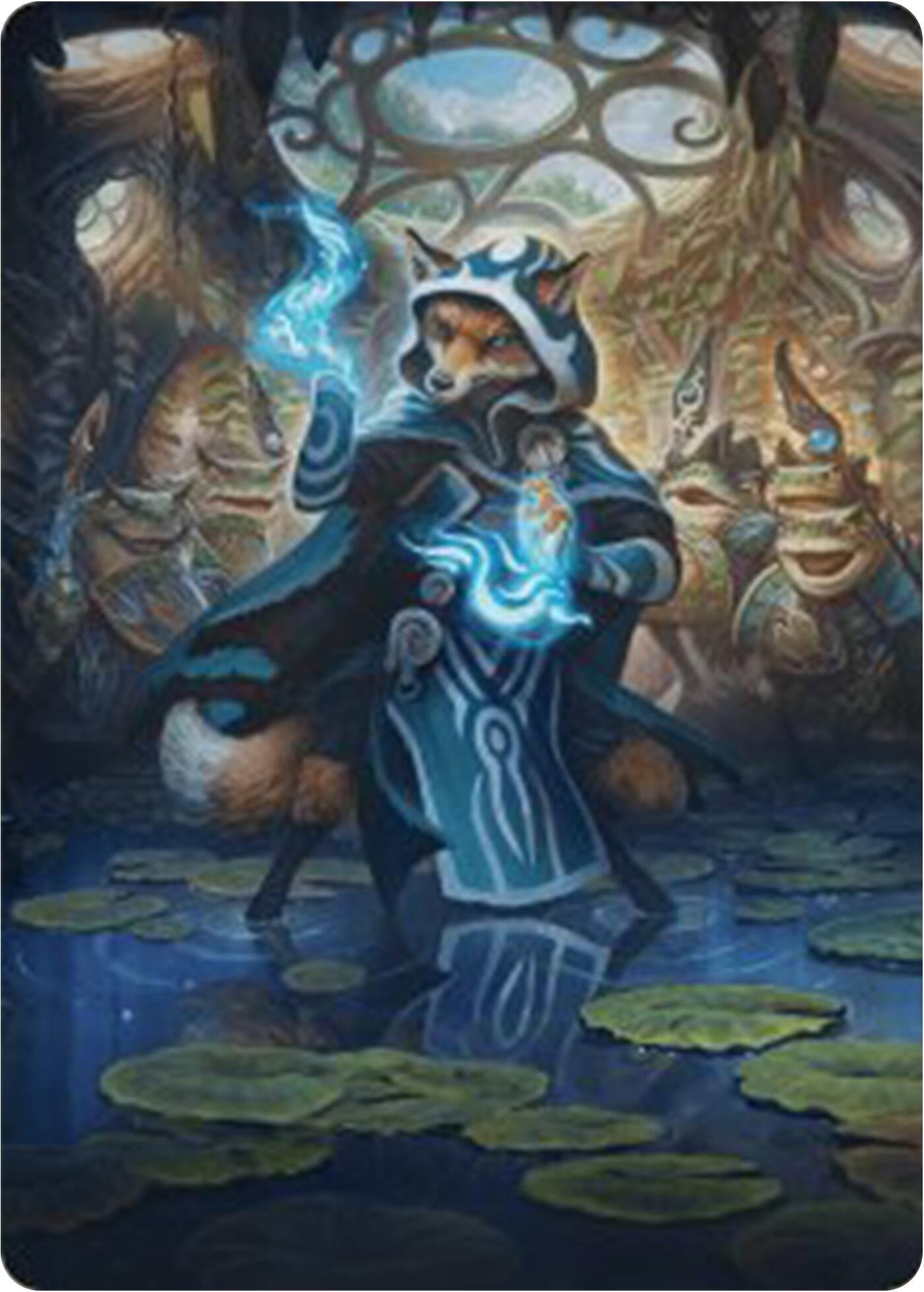 Image for Jace, the Mind Sculptor Art Card (49) (Bloomburrow) - Magic: The Gathering