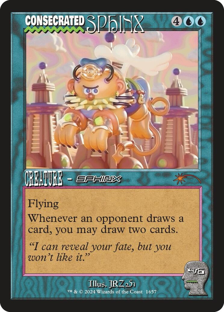 Image for Consecrated Sphinx (1657) (1657) (Secret Lair Drop Series) - Magic: The Gathering