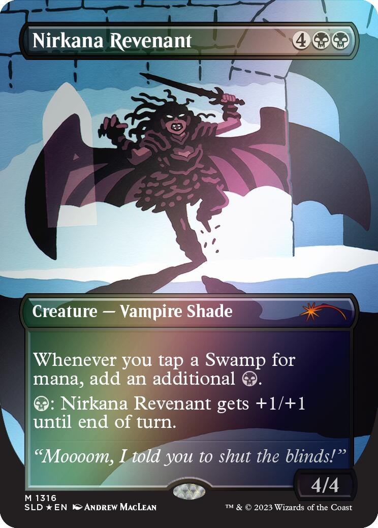 Image for Nirkana Revenant (Rainbow Foil) (1316) (Secret Lair Drop Series) - Magic: The Gathering