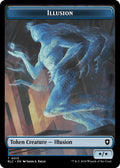 Image for Illusion // Goblin Double-Sided Token (13 // 21) (Bloomburrow) - Magic: The Gathering