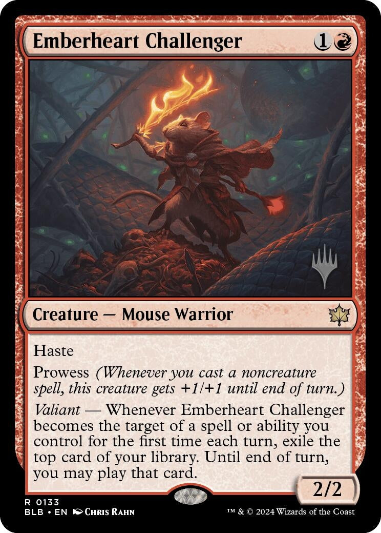 Image for Emberheart Challenger (133) (Bloomburrow) - Magic: The Gathering