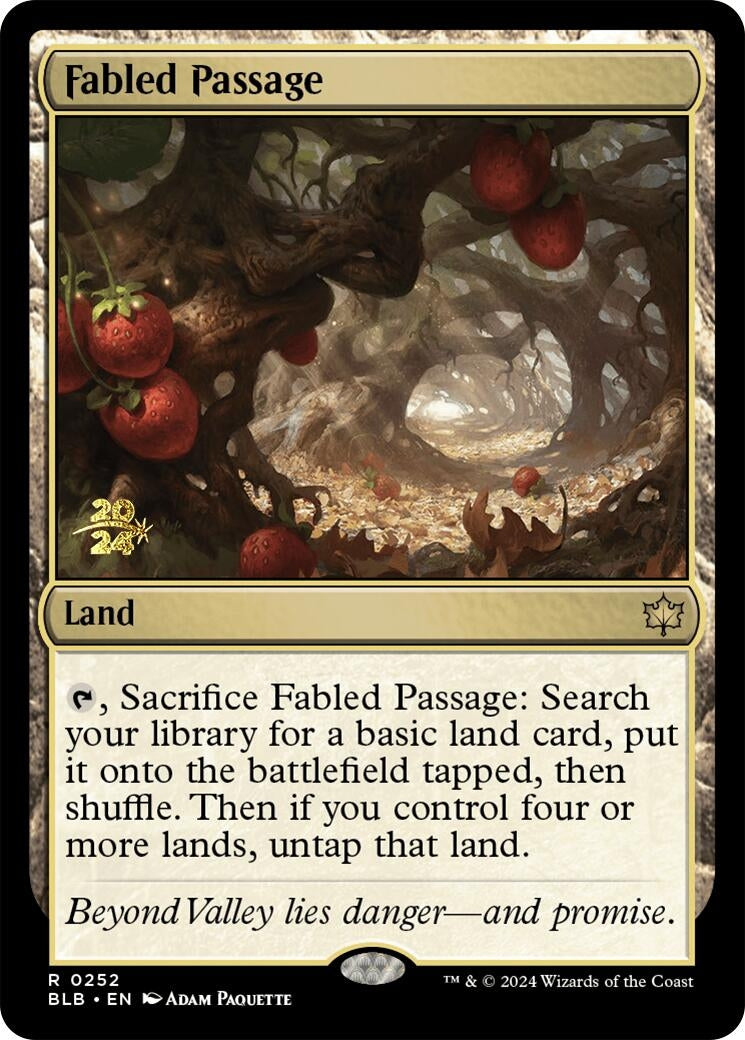 Image for Fabled Passage (252) (Prerelease Cards) - Magic: The Gathering