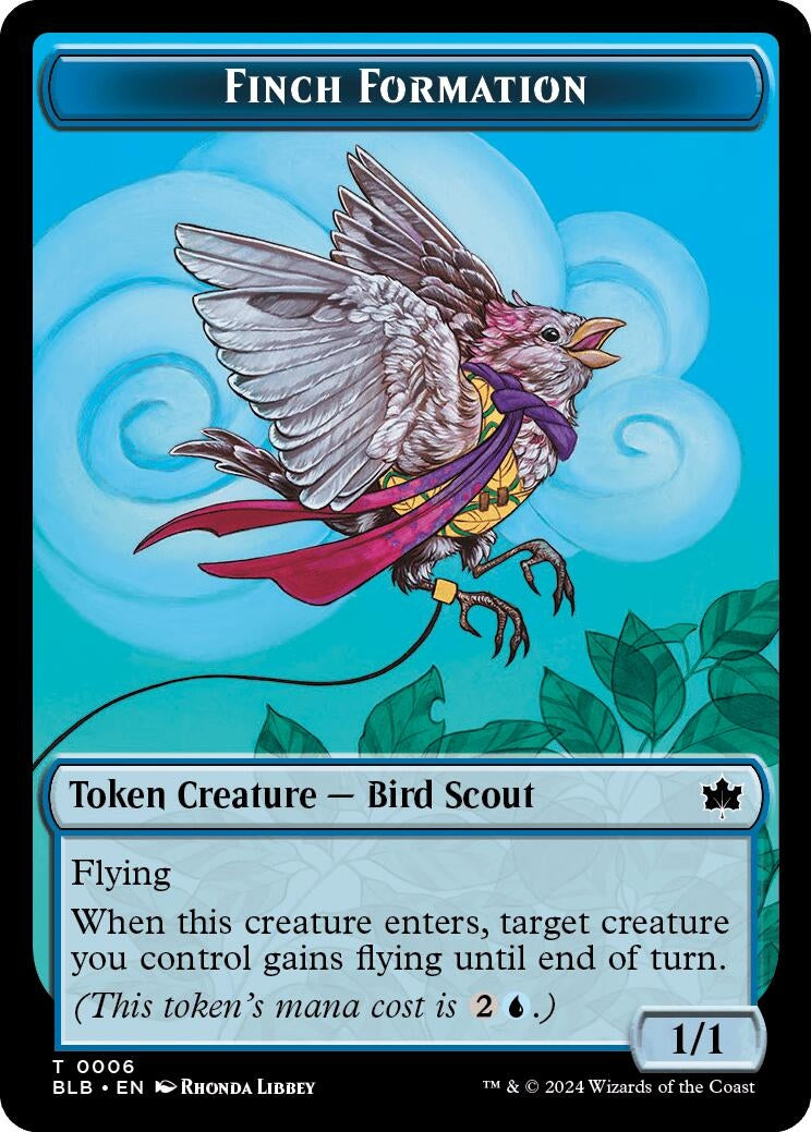 Image for Finch Formation Token (6) (Bloomburrow) - Magic: The Gathering
