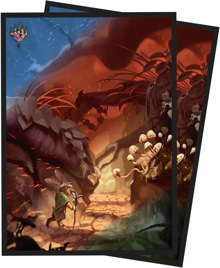 Image for Bloomburrow Forest Standard Deck Protector Sleeves for Magic: The Gathering (100-pack) - Card Sleeves