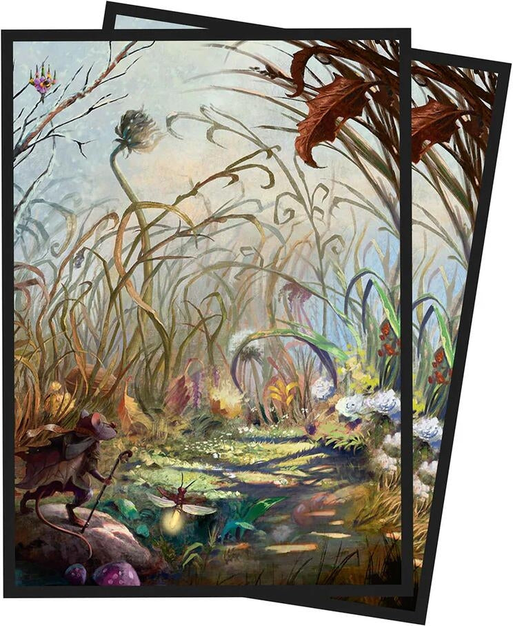 Image for Bloomburrow Plains Standard Deck Protector Sleeves for Magic: The Gathering (100-pack) - Card Sleeves