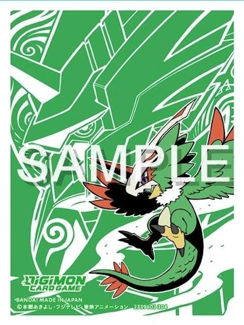 Image for Digimon Card Game Official Sleeves - Pteromon Card Sleeves 2024 (60-Pack) - Card Sleeves
