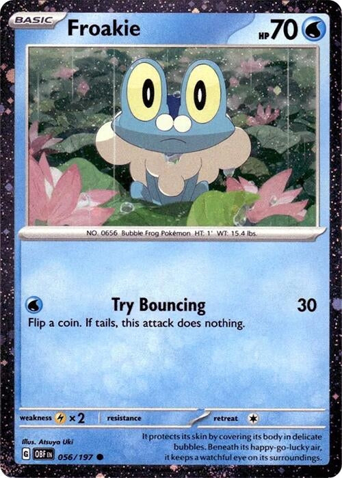 Image for Froakie - 056/197 (Cosmos Holo) (056/197) (MCAP) - Pokemon