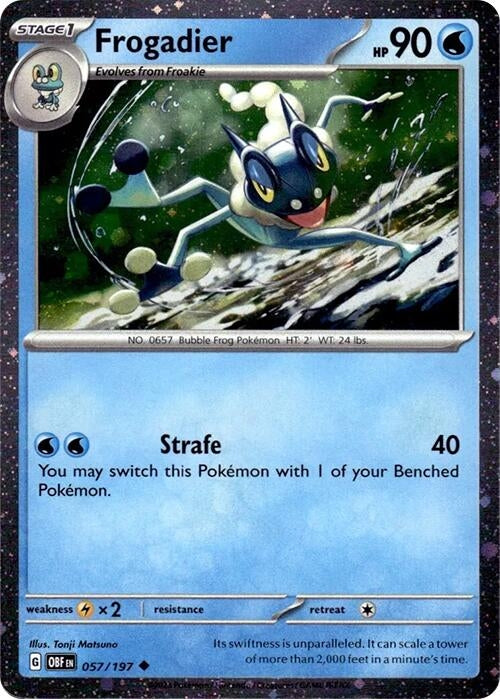 Image for Frogadier - 057/197 (Cosmos Holo) (057/197) (MCAP) - Pokemon