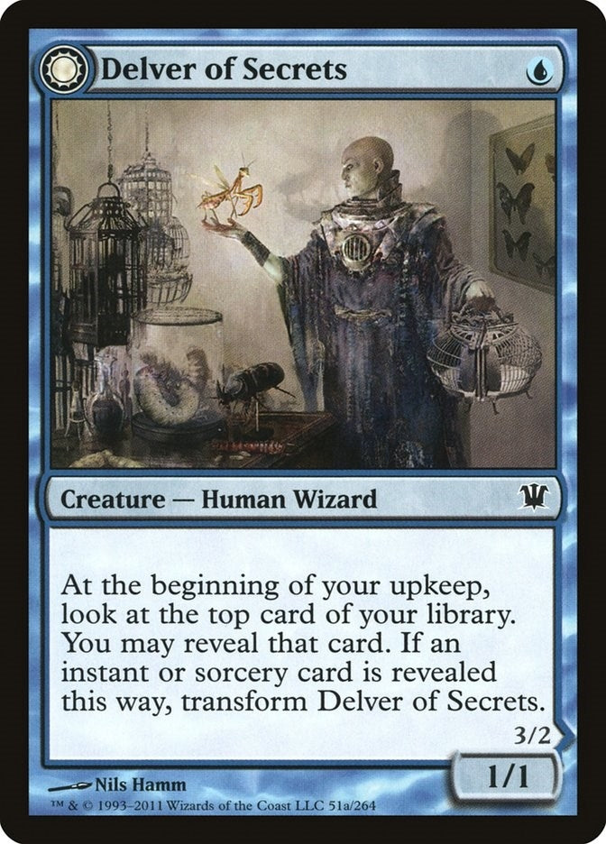 Image for Delver of Secrets (51) (Innistrad) - Magic: The Gathering