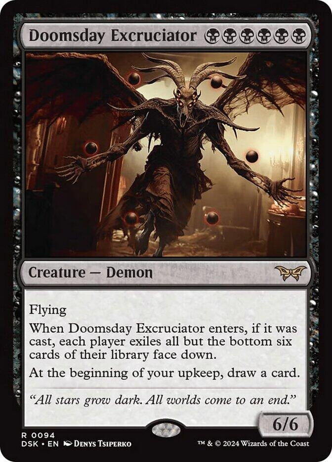 Image for Doomsday Excruciator (94) (Duskmourn: House of Horror) - Magic: The Gathering