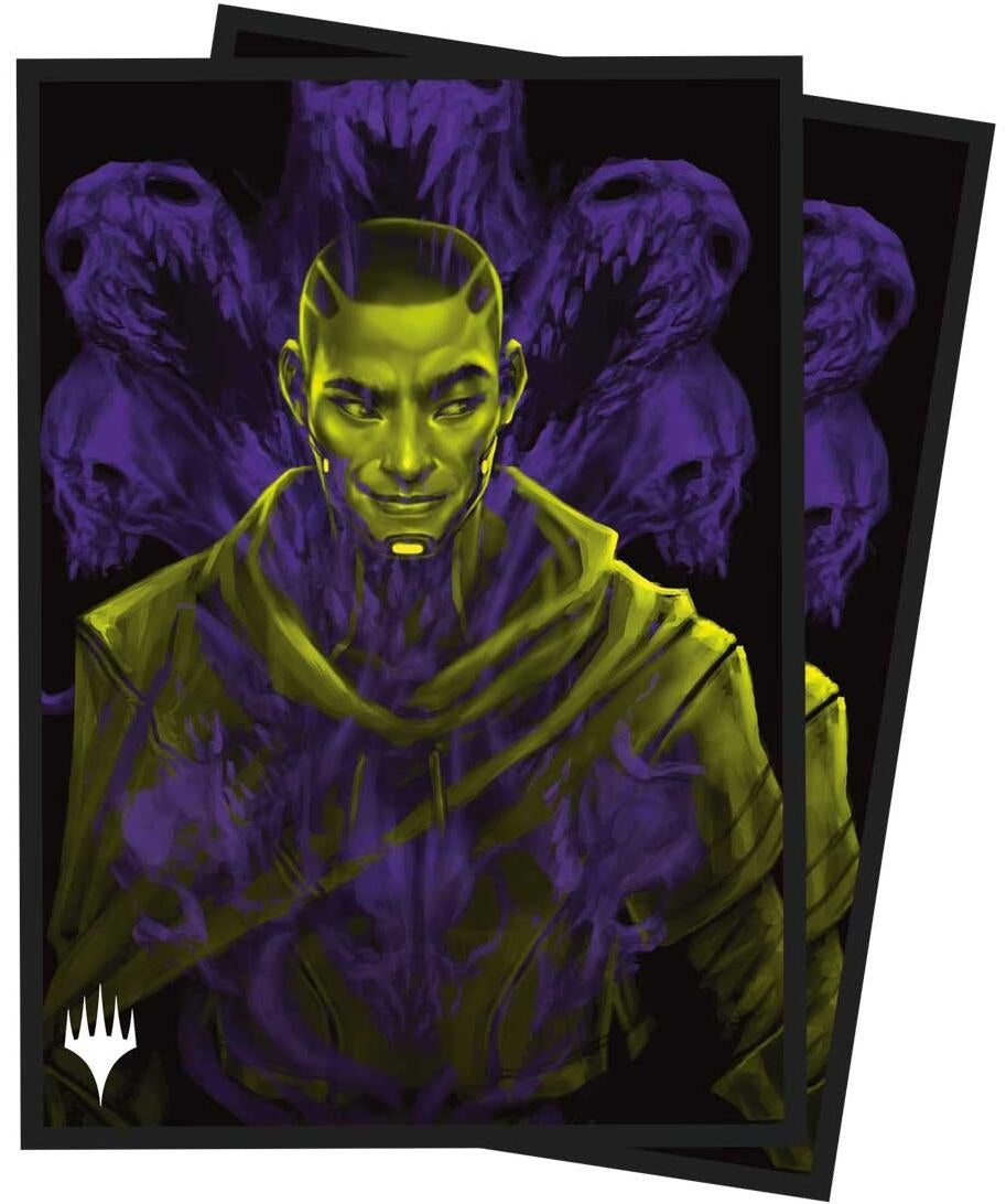 Image for Duskmourn Kaito, Bane of Nightmares - Double Exposure Alt Standard Deck Protector Sleeves for Magic: The Gathering (100-pack) - Card Sleeves