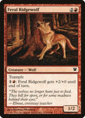 Image for Feral Ridgewolf (142) (Innistrad) - Magic: The Gathering