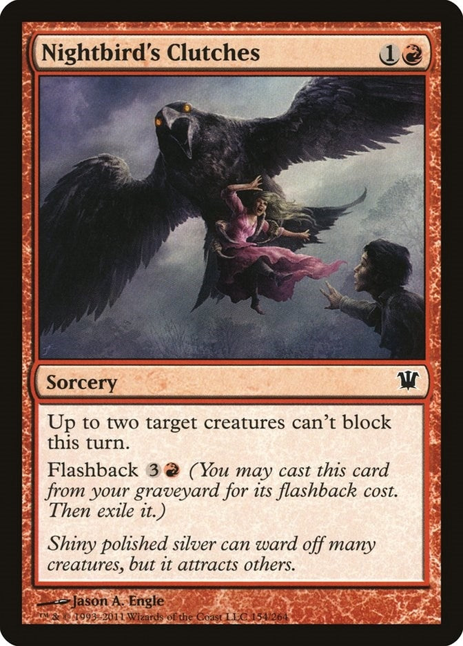 Image for Nightbird's Clutches (154) (Innistrad) - Magic: The Gathering