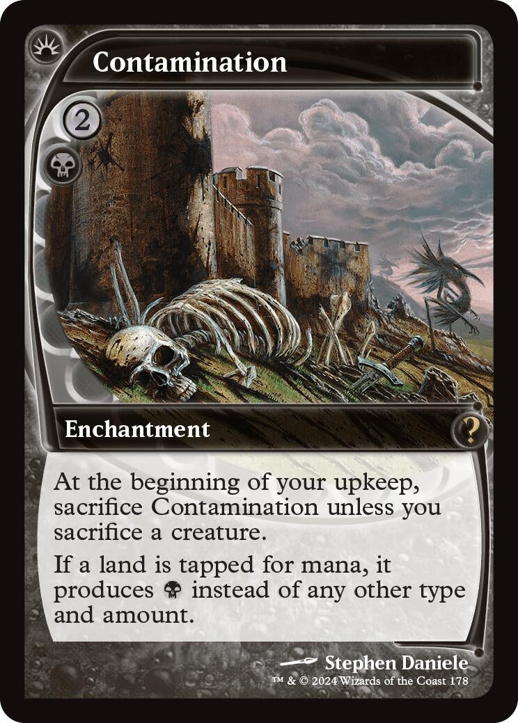 Image for Contamination (Future Sight) (178) (Mystery Booster 2) - Magic: The Gathering