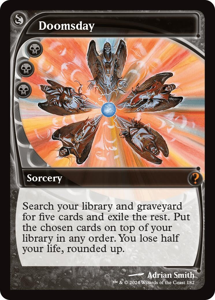 Image for Doomsday (Future Sight) (182) (Mystery Booster 2) - Magic: The Gathering