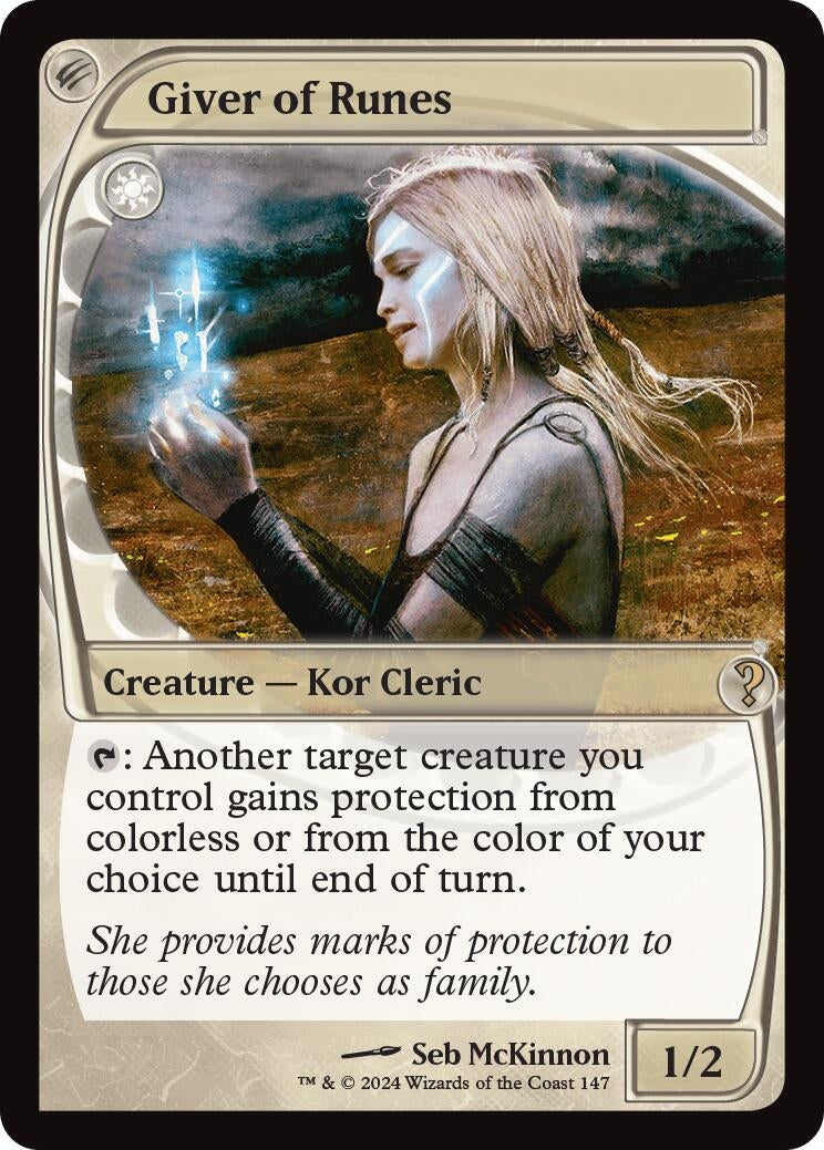 Image for Giver of Runes (Future Sight) (147) (Mystery Booster 2) - Magic: The Gathering