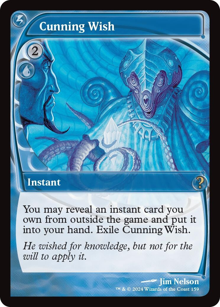 Image for Cunning Wish (Future Sight) (159) (Mystery Booster 2) - Magic: The Gathering
