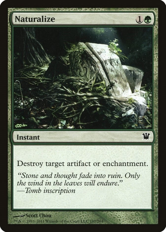 Image for Naturalize (197) (Innistrad) - Magic: The Gathering