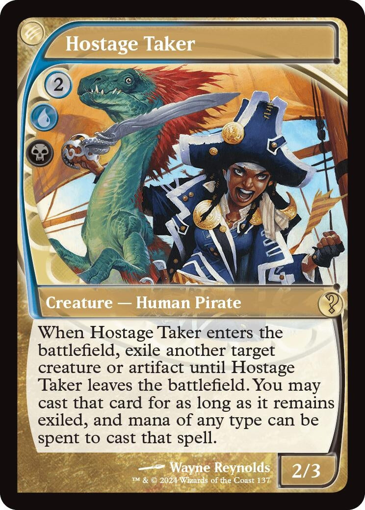 Image for Hostage Taker (Future Sight) (137) (Mystery Booster 2) - Magic: The Gathering